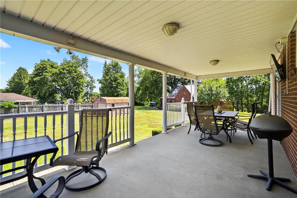 1705 Hassam Road Moon Township, PA 15108 - Photo 34 of 36 a view of a patio with chairs and table in the patio