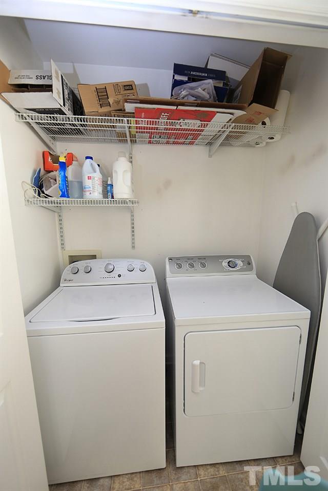 9101 Castleton Lane Raleigh, NC 27615 - Photo 22 of 25 Washer and Dryer to remain for the new homeowners!