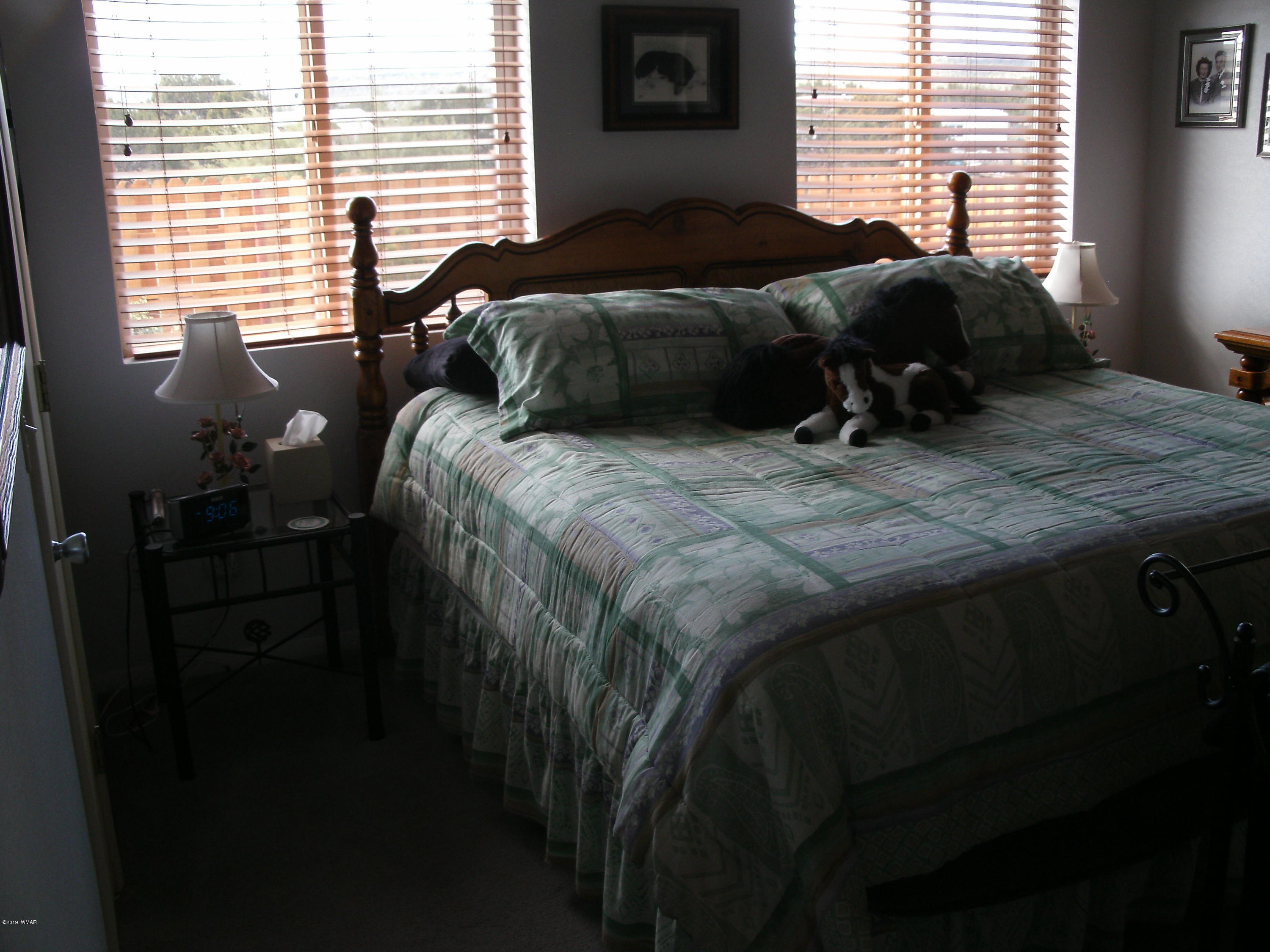 4078 East Pinto Road Snowflake, AZ 85937 - Photo 28 of 49 a bedroom with a bed window and a chair