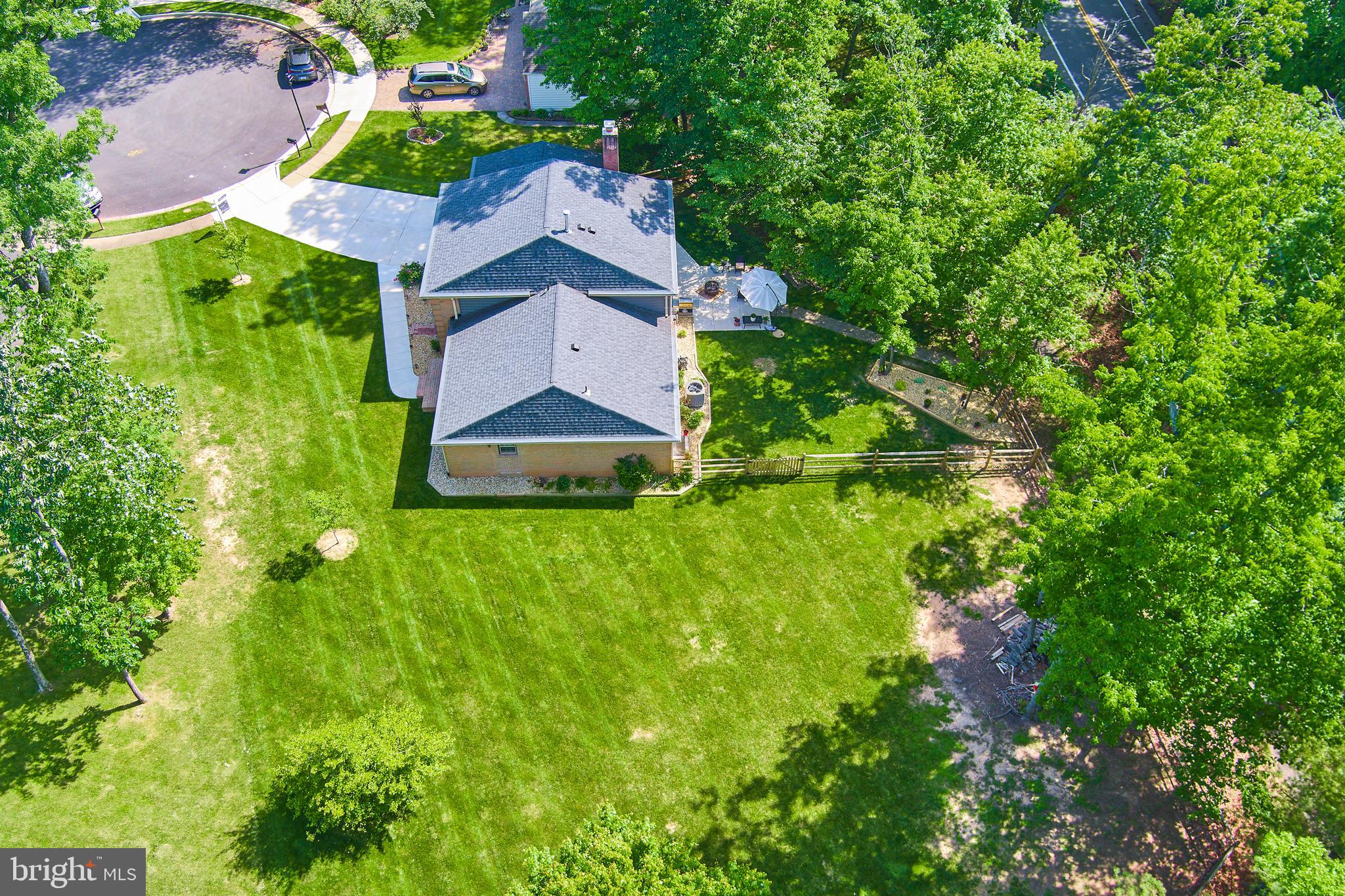 12010 Trotter Lane Reston, VA 20191 - Photo 2 of 79 Aerial view side lot
