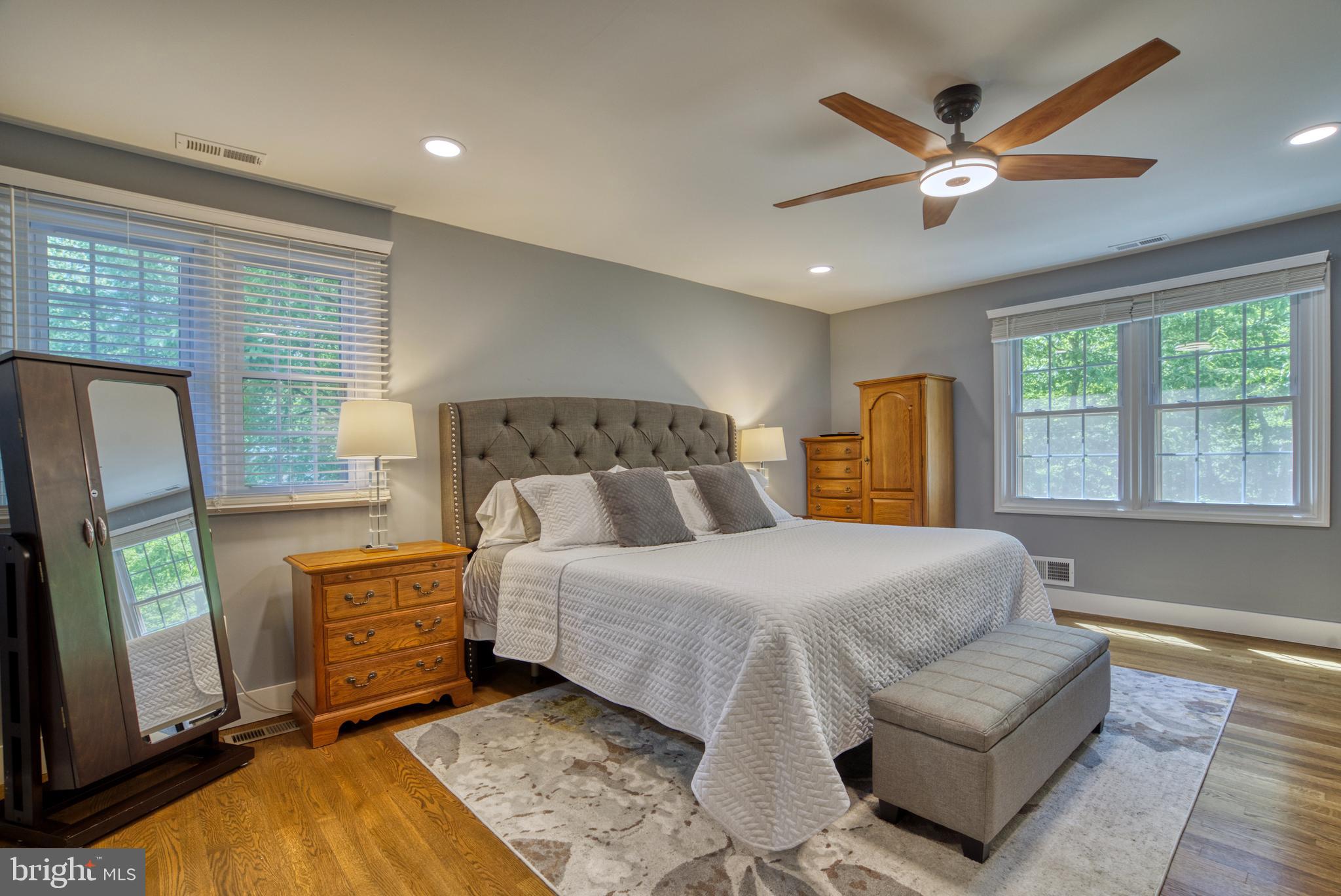 12010 Trotter Lane Reston, VA 20191 - Photo 21 of 79 Primary Bedroom with Lush Backyard Views