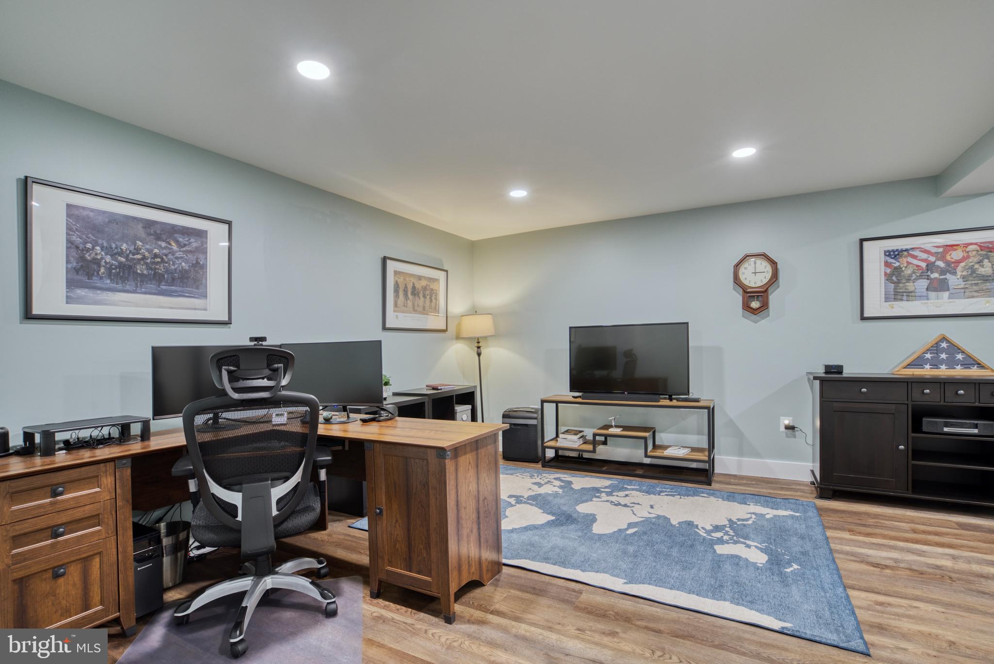 12010 Trotter Lane Reston, VA 20191 - Photo 40 of 79 Lower level is sound proofed for work meetings