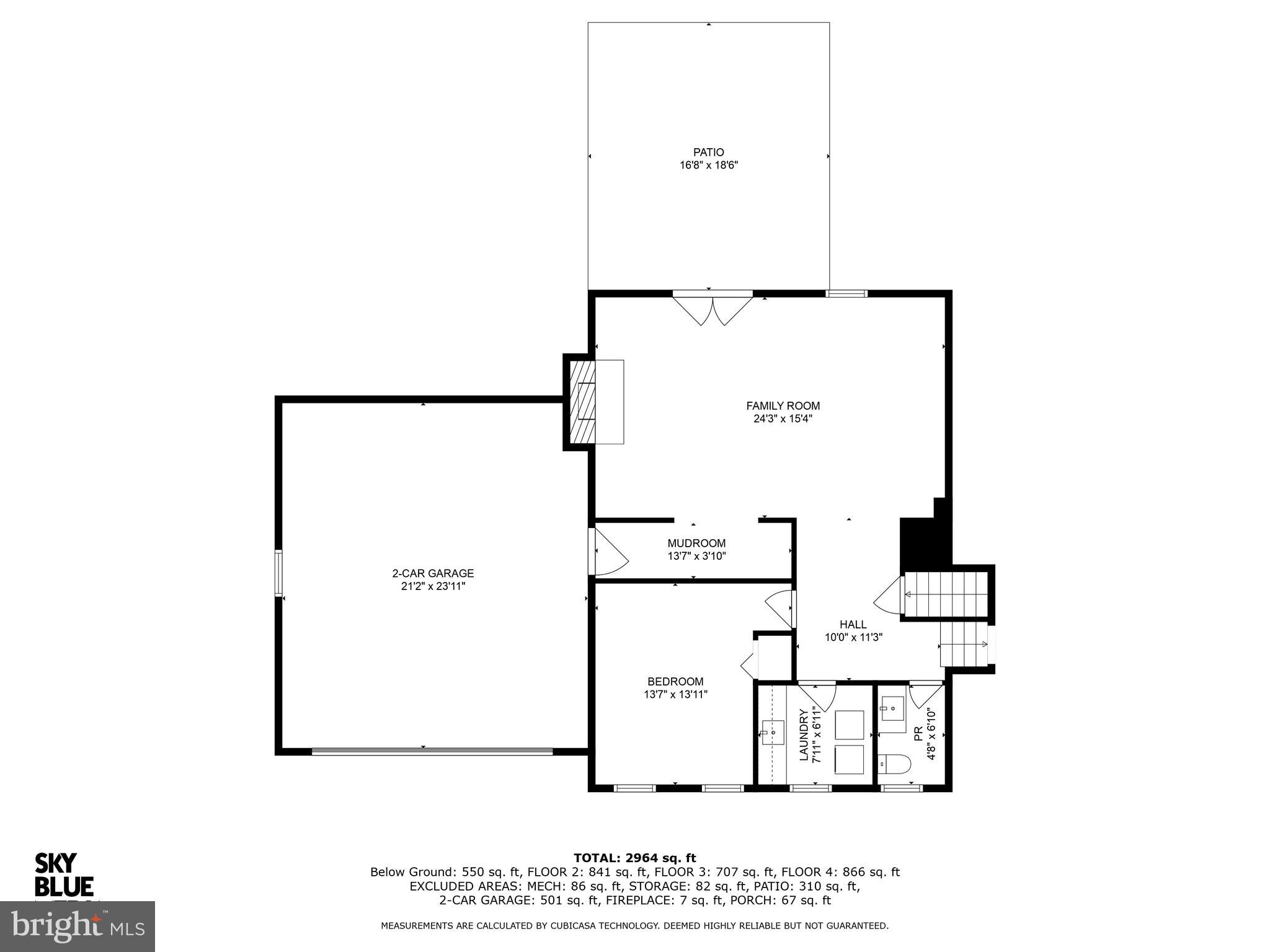12010 Trotter Lane Reston, VA 20191 - Photo 77 of 79 Lower Level 1 - Floor Plan