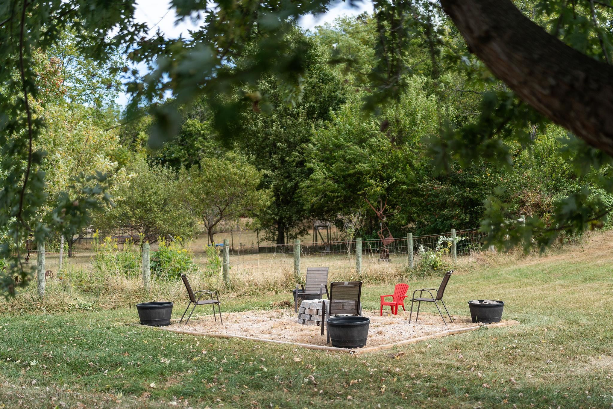 479 Battlefield Road Fort Defiance, VA 24437 - Photo 36 of 51 a view of a garden from a patio
