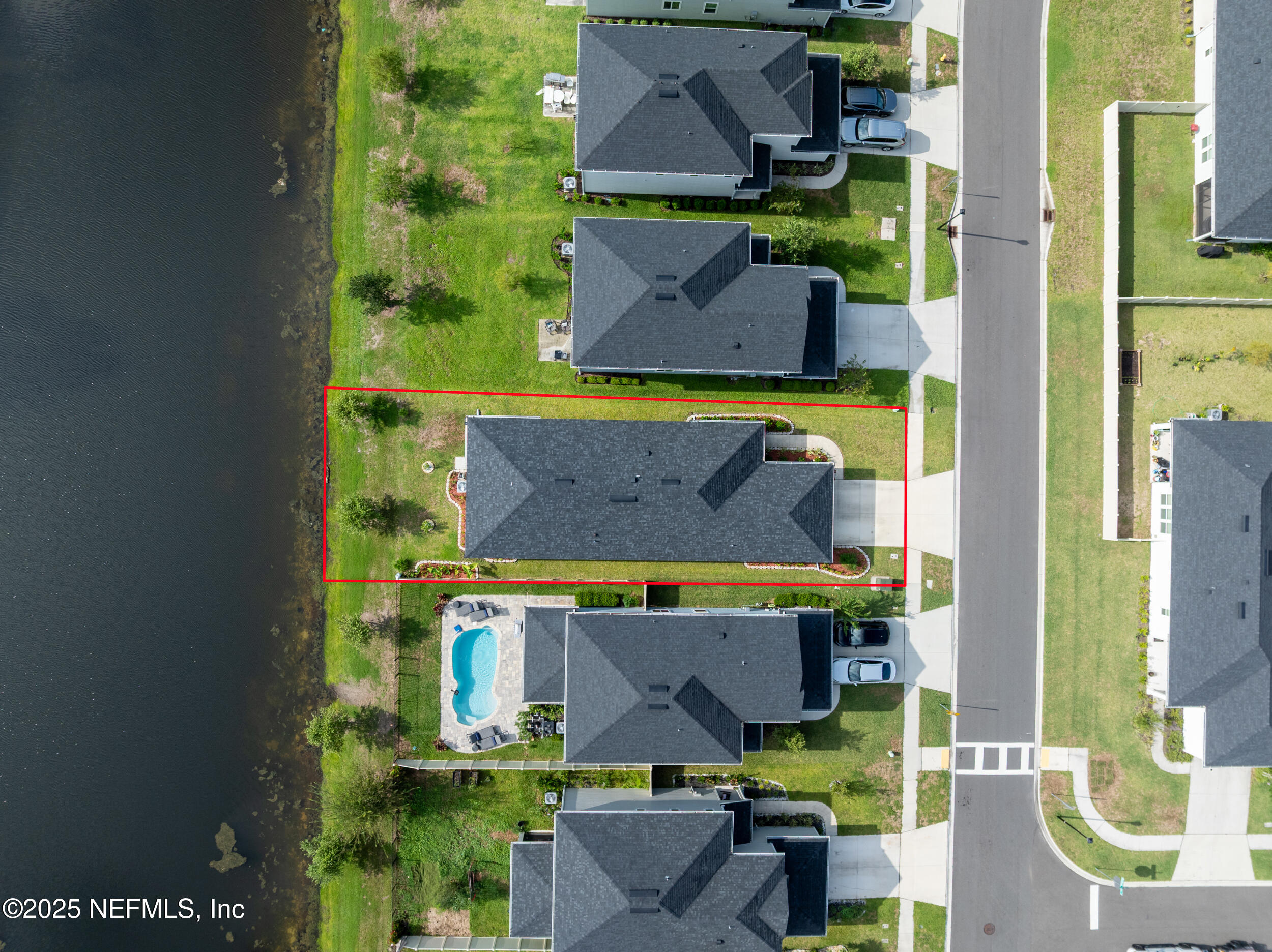 318 Rambling Brk Trail St. Johns, FL 32259 - Photo 25 of 26 an aerial view of houses with yard