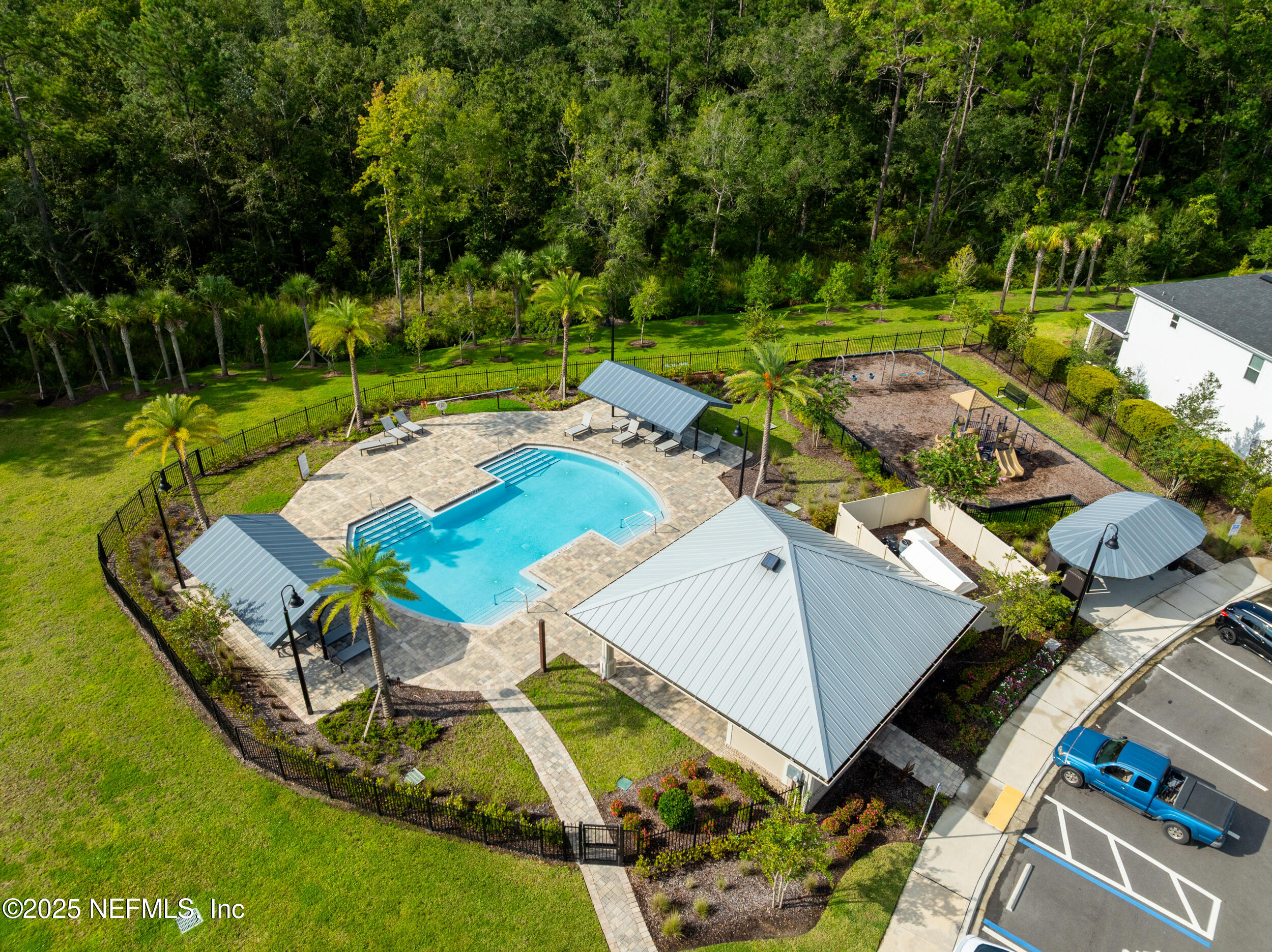 318 Rambling Brk Trail St. Johns, FL 32259 - Photo 26 of 26 an aerial view of a house with garden space and street view