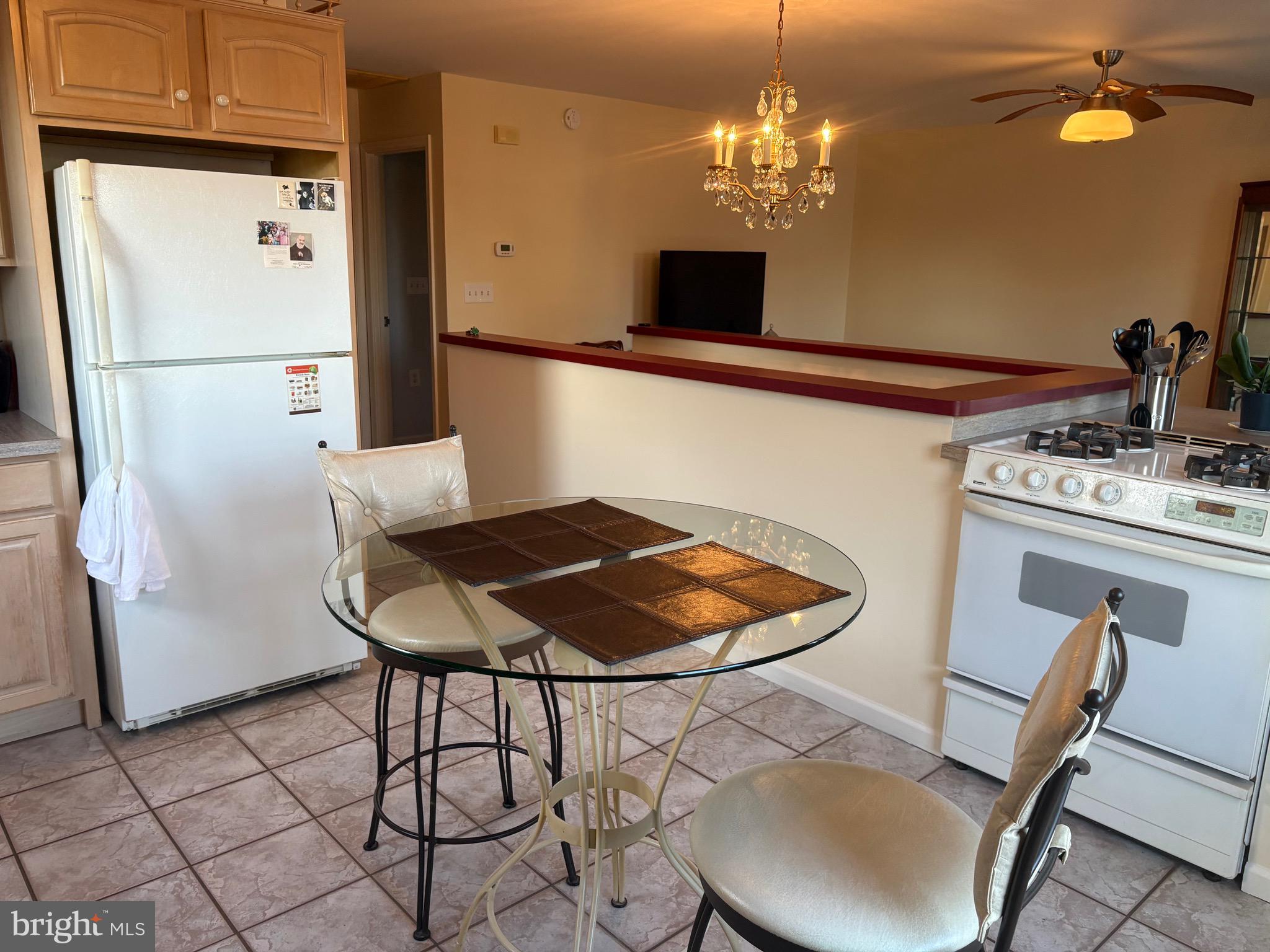 1-2 Harborview Road Lewes, DE 19958 - Photo 29 of 43 a living room with furniture a fireplace and a chandelier