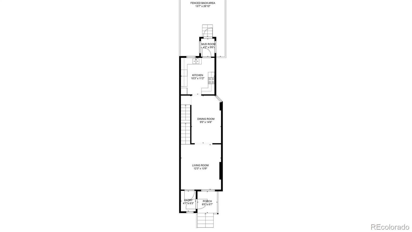 553 Logan Street Denver, CO 80203 - Photo 36 of 38 a picture of a floor plan