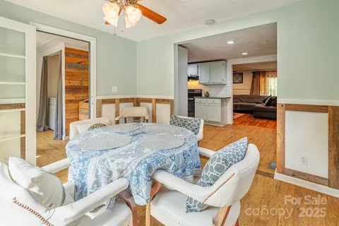 a very nice looking room with a large window