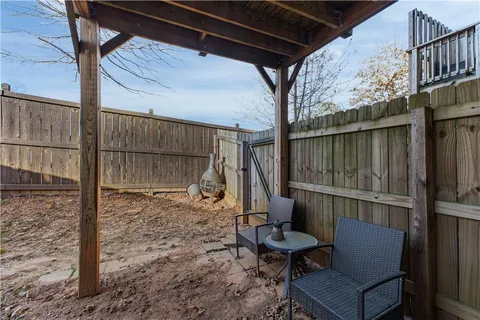 a view of a chair in the balcony