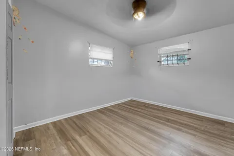 wooden floor in an empty room