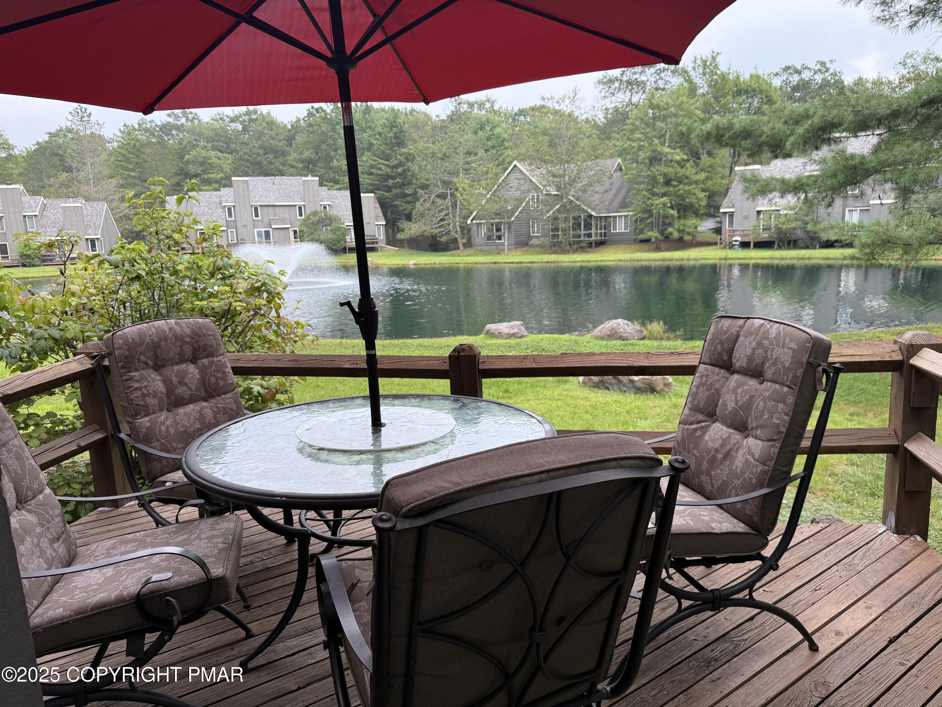 120 Snow Ridge Circle Lake Harmony, PA 18624 - Photo 13 of 29 Rear deck
