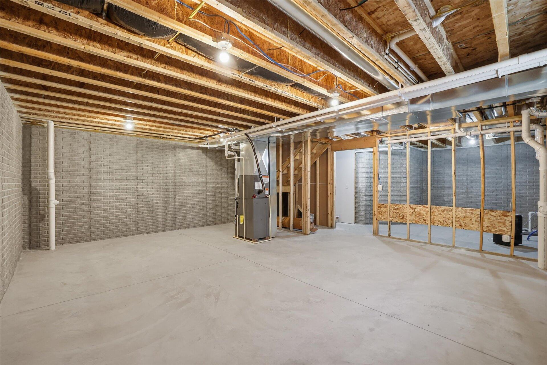 330 Cattail Court, Unit A Genoa City, WI 53128 - Photo 23 of 24 Alt View of Basement