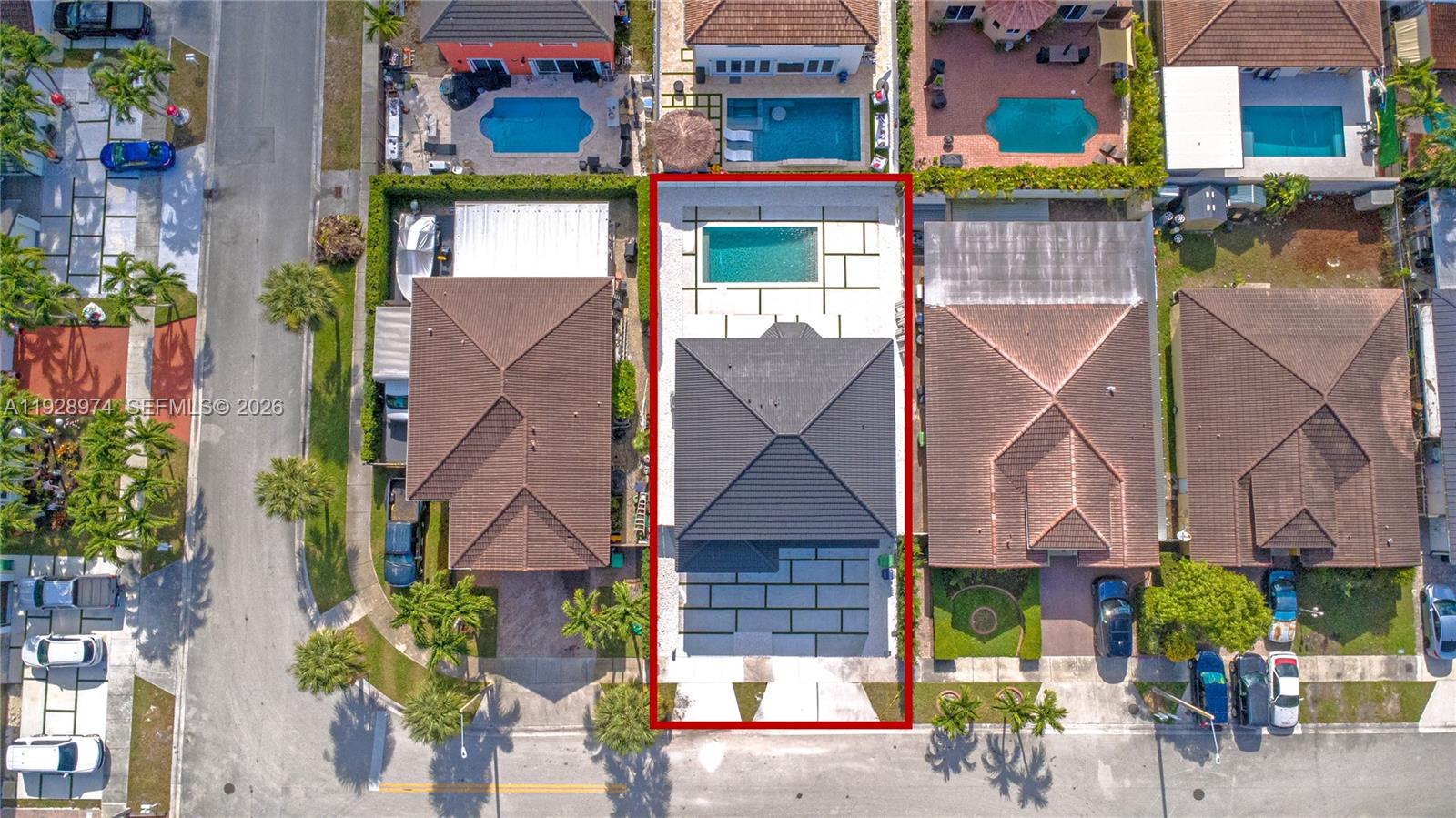 15064 Southwest 30th Terrace Miami, FL 33185 - Photo 56 of 60 an aerial view of multiple house