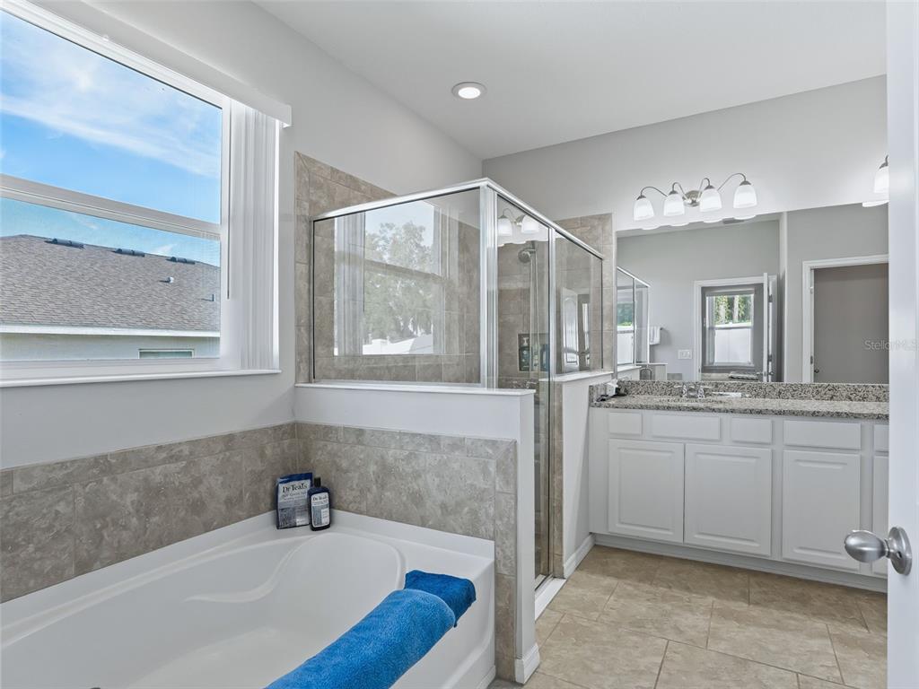 5626 Southwest 50th Court Ocala, FL 34474 - Photo 15 of 33 a bathroom with a tub sink and mirror