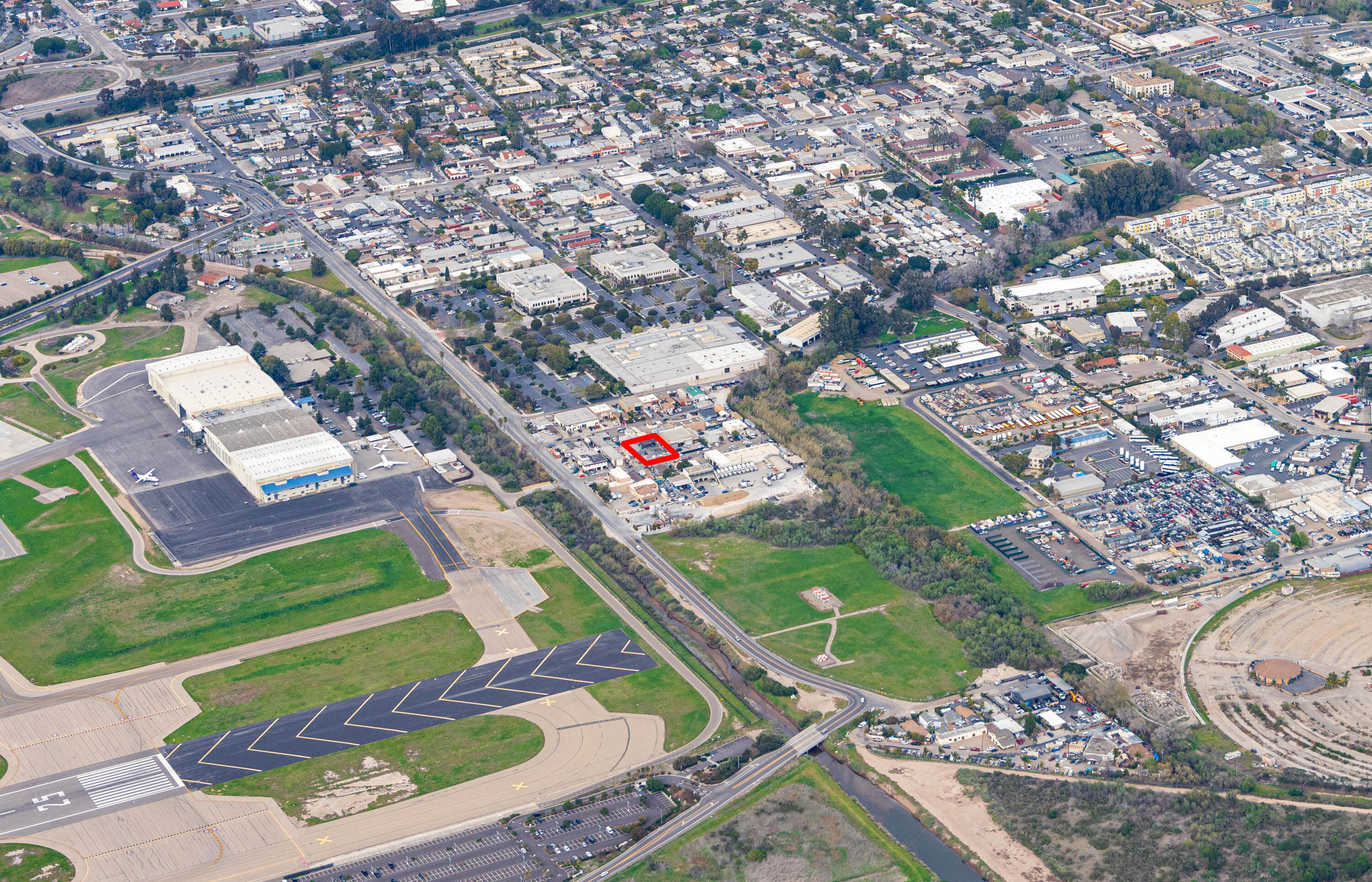 5960 Matthews Street Goleta, CA 93117 - Photo 1 of 2 an aerial view of a house