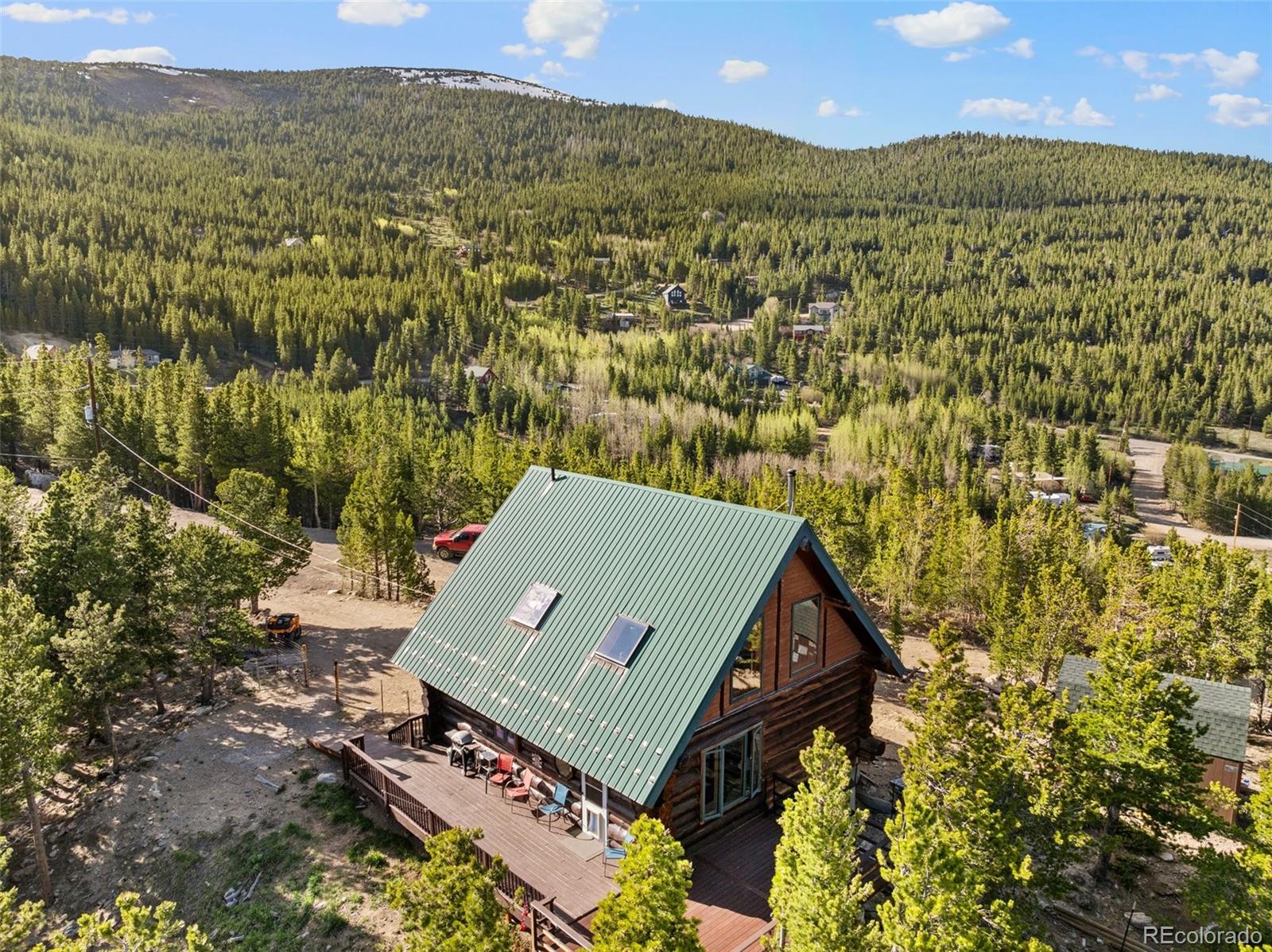96 Eva Road Idaho Springs, CO 80452 - Photo 2 of 34 an aerial view of a house