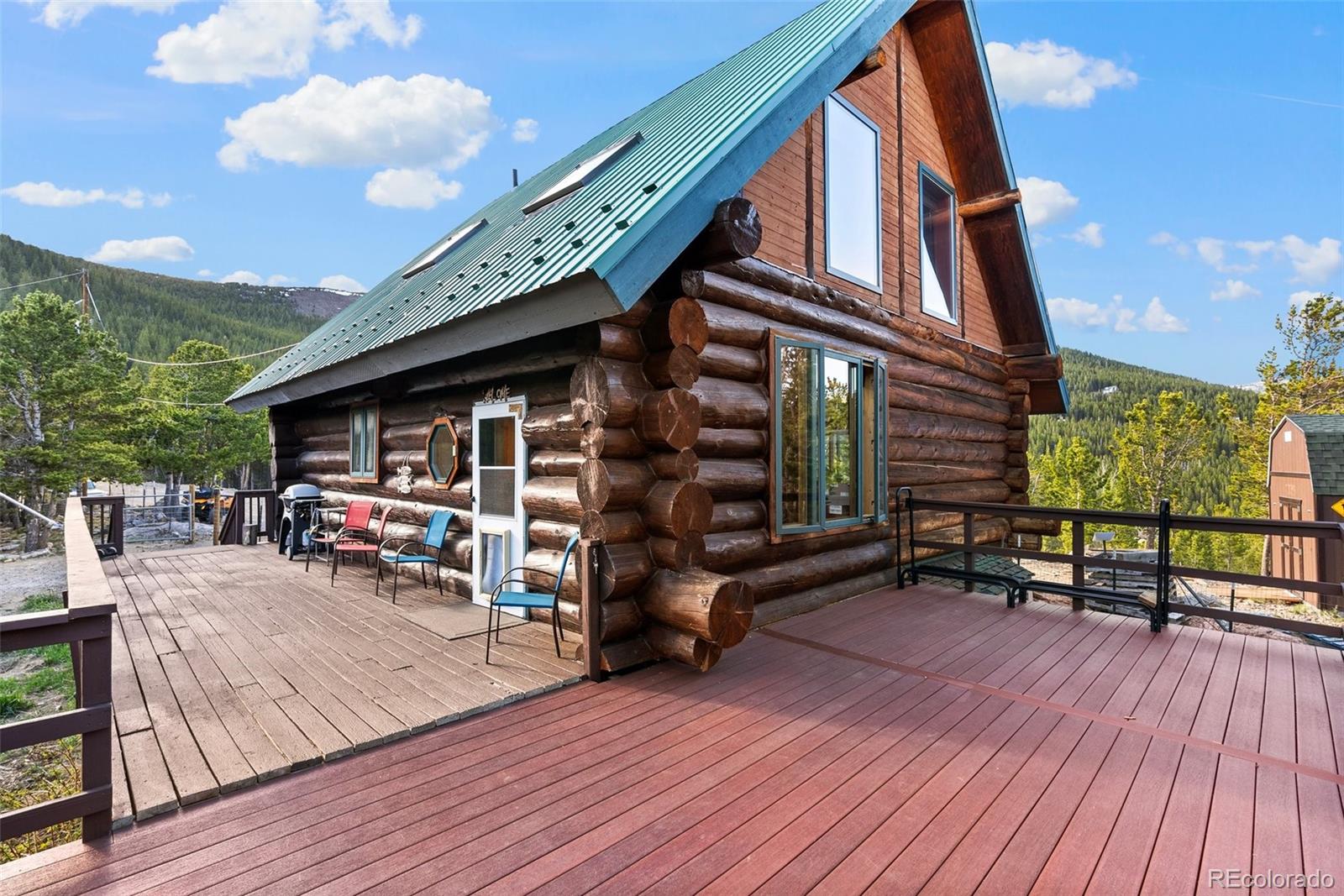 96 Eva Road Idaho Springs, CO 80452 - Photo 7 of 34 a view of a house with sitting area