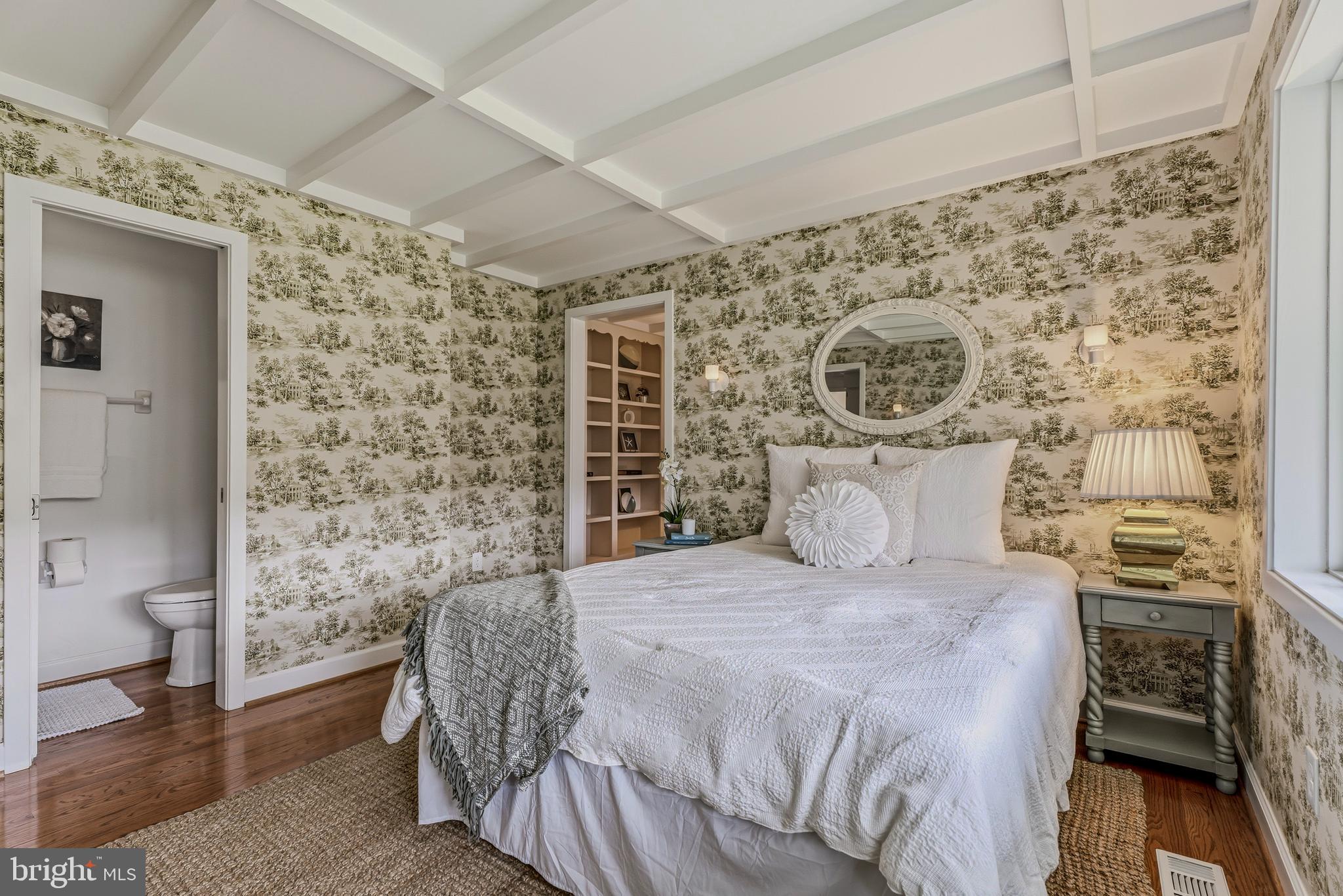 2425 Albert Rill Road Hampstead, MD 21074 - Photo 15 of 44 a bedroom with a bed and a wall painting