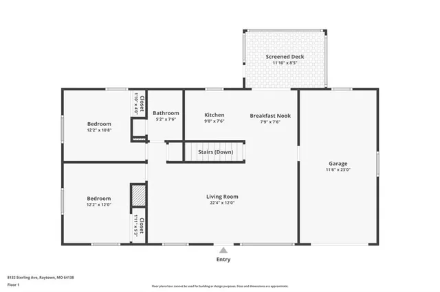 $210,000 | 8132 Sterling Avenue, Raytown, MO 64138