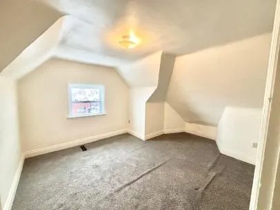 a view of a big room with closet