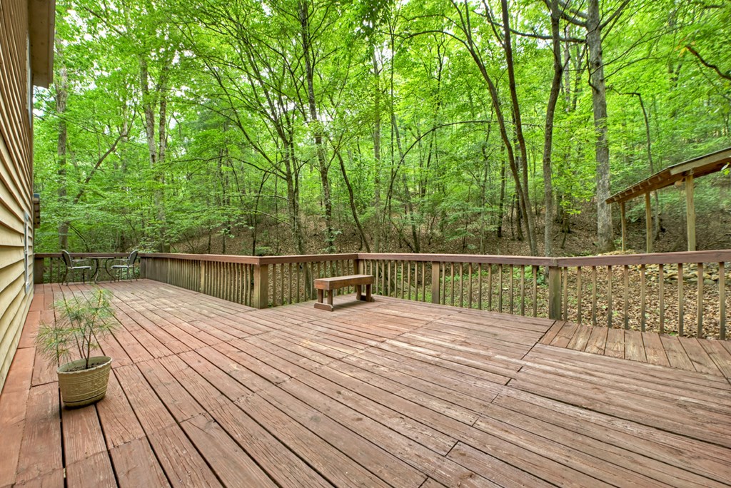 1431 Cashes Valley Lane Cherry Log, GA 30522 - Photo 2 of 57 a view of wooden deck