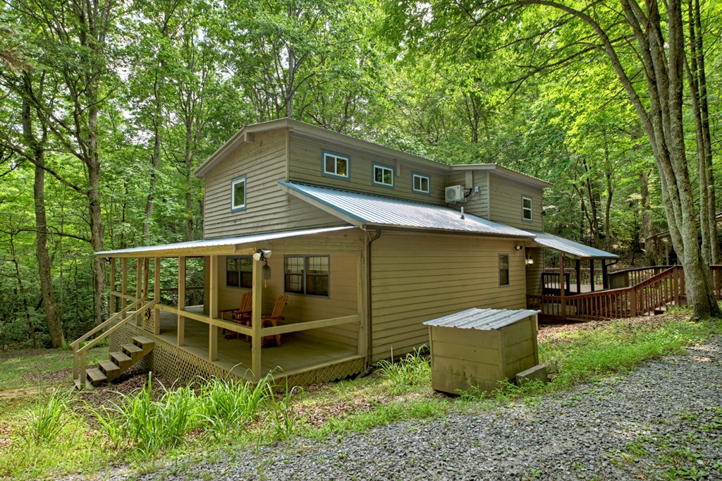 1431 Cashes Valley Lane Cherry Log, GA 30522 - Photo 47 of 57 a view of a small house with backyard