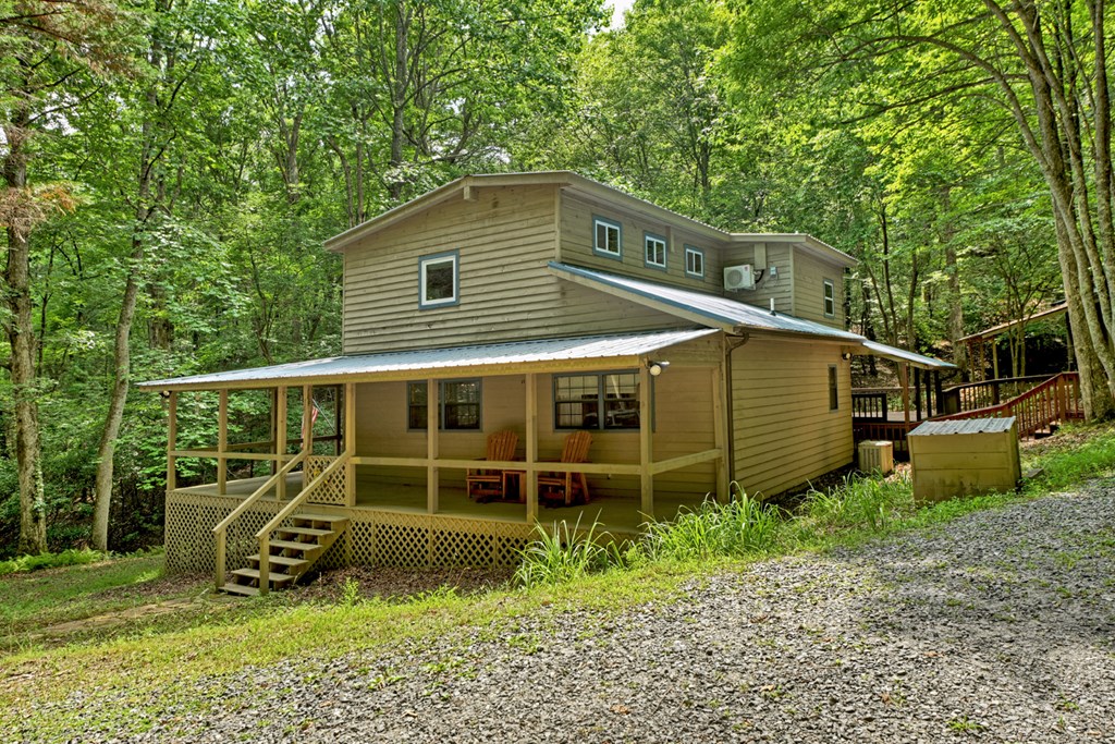 1431 Cashes Valley Lane Cherry Log, GA 30522 - Photo 54 of 57 a view of a house with a yard