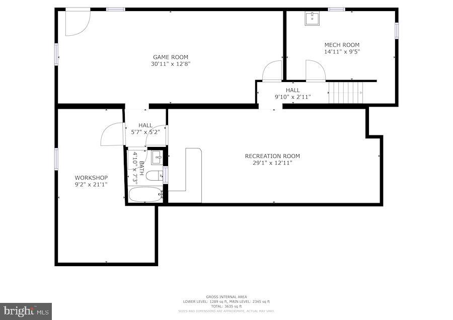 13211 Maple Grove Road Reisterstown, MD 21136 - Photo 38 of 38 Floor Plan