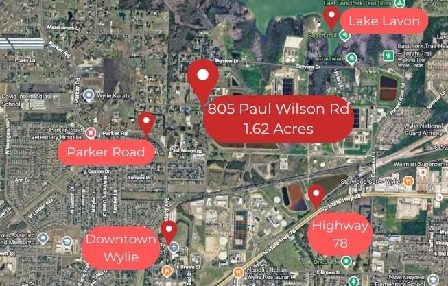 805 Paul Wilson Road Wylie, TX 75098 - Photo 6 of 38 GREAT LOCATION between Lake Lavon and Lake Ray Hubbard, just blocks from Historic Downtown Wylie with easy access to the entire DFW Metroplex.