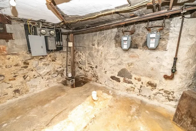 a view of water heater room