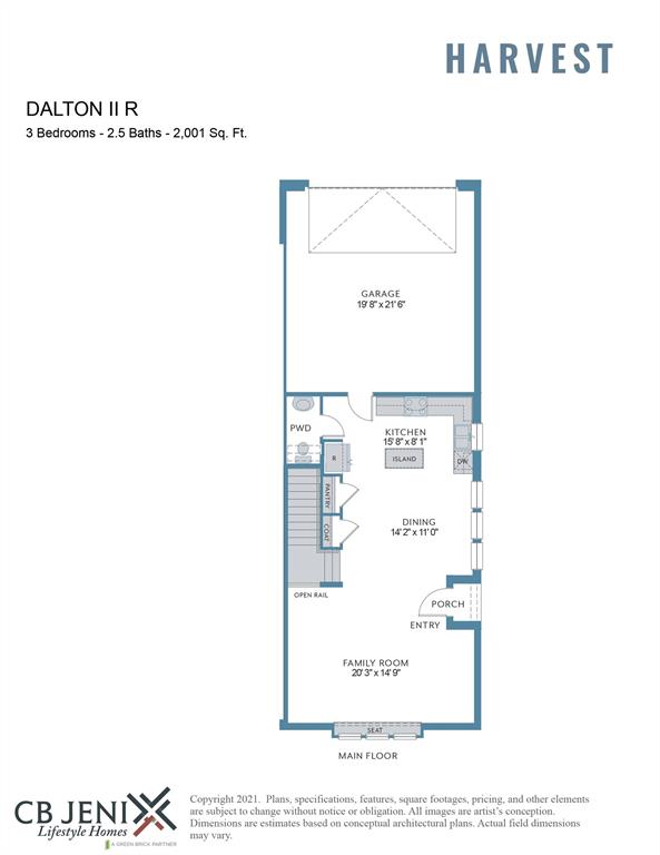 421 Matchbox Street Argyle, TX 76226 - Photo 39 of 40 Floor plan