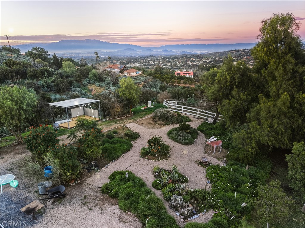 17575 Wicker Way Riverside, CA 92504 - Photo 27 of 32 an aerial view of a house with a garden