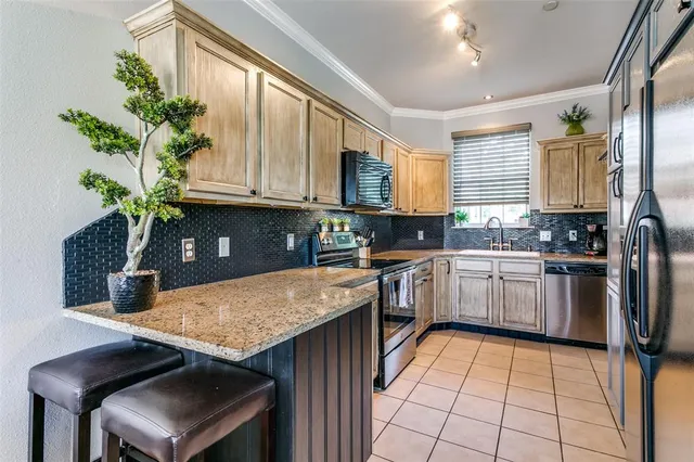a workspace with furniture and wooden floor