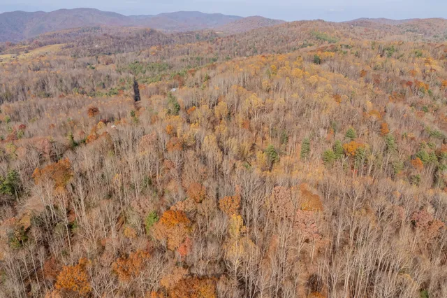a view of an outdoor space with mountain view
