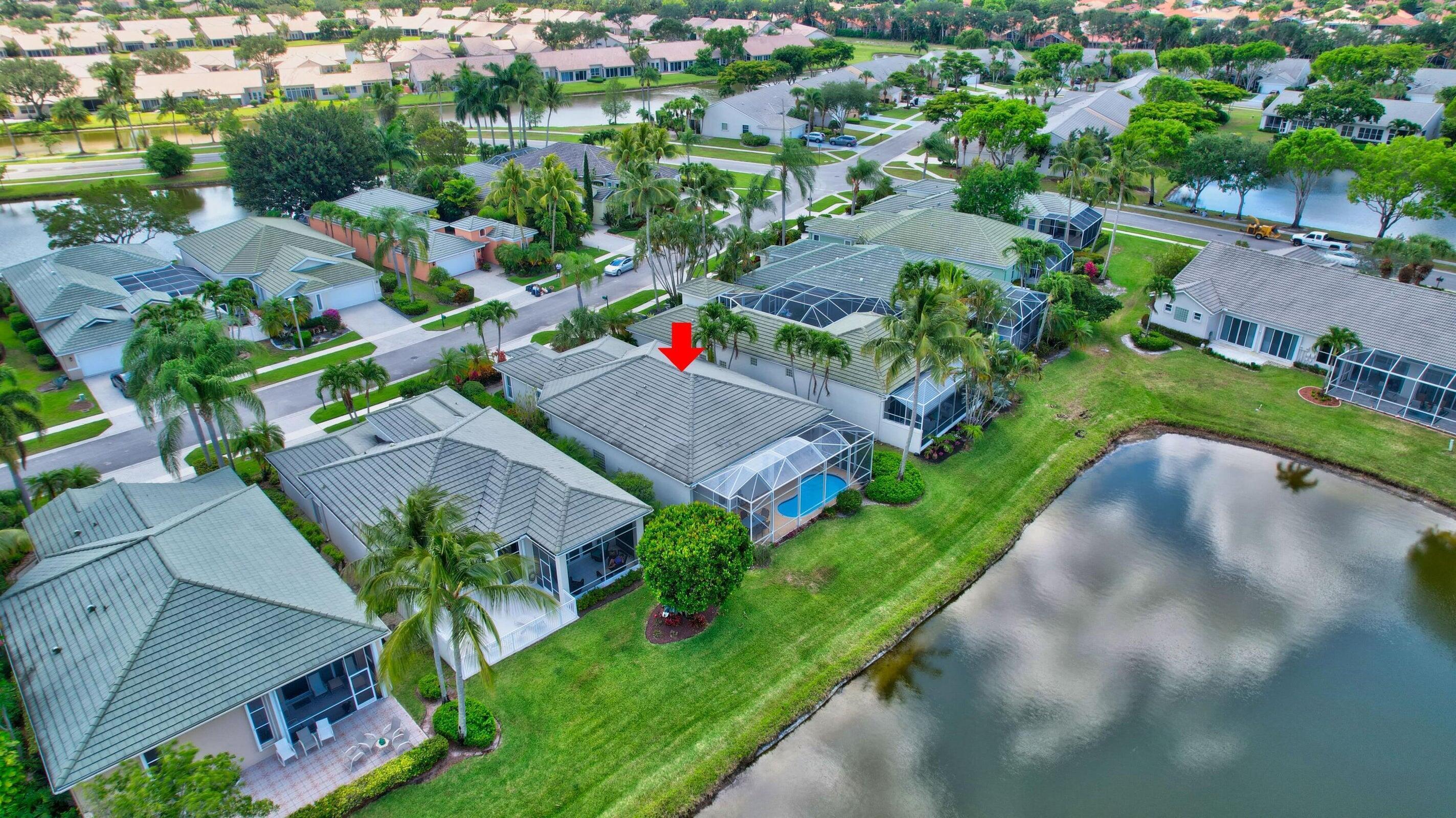 7725 Rockford Road Boynton Beach, FL 33472 - Photo 25 of 47 an aerial view of multiple house