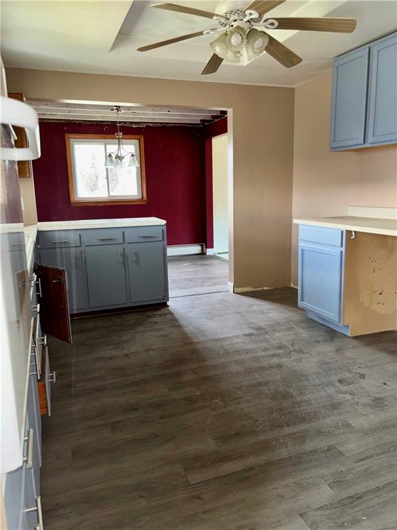 306 West 1st Street Rural Valley, PA 16249 - Photo 2 of 12 a view of an empty room with window and wooden floor