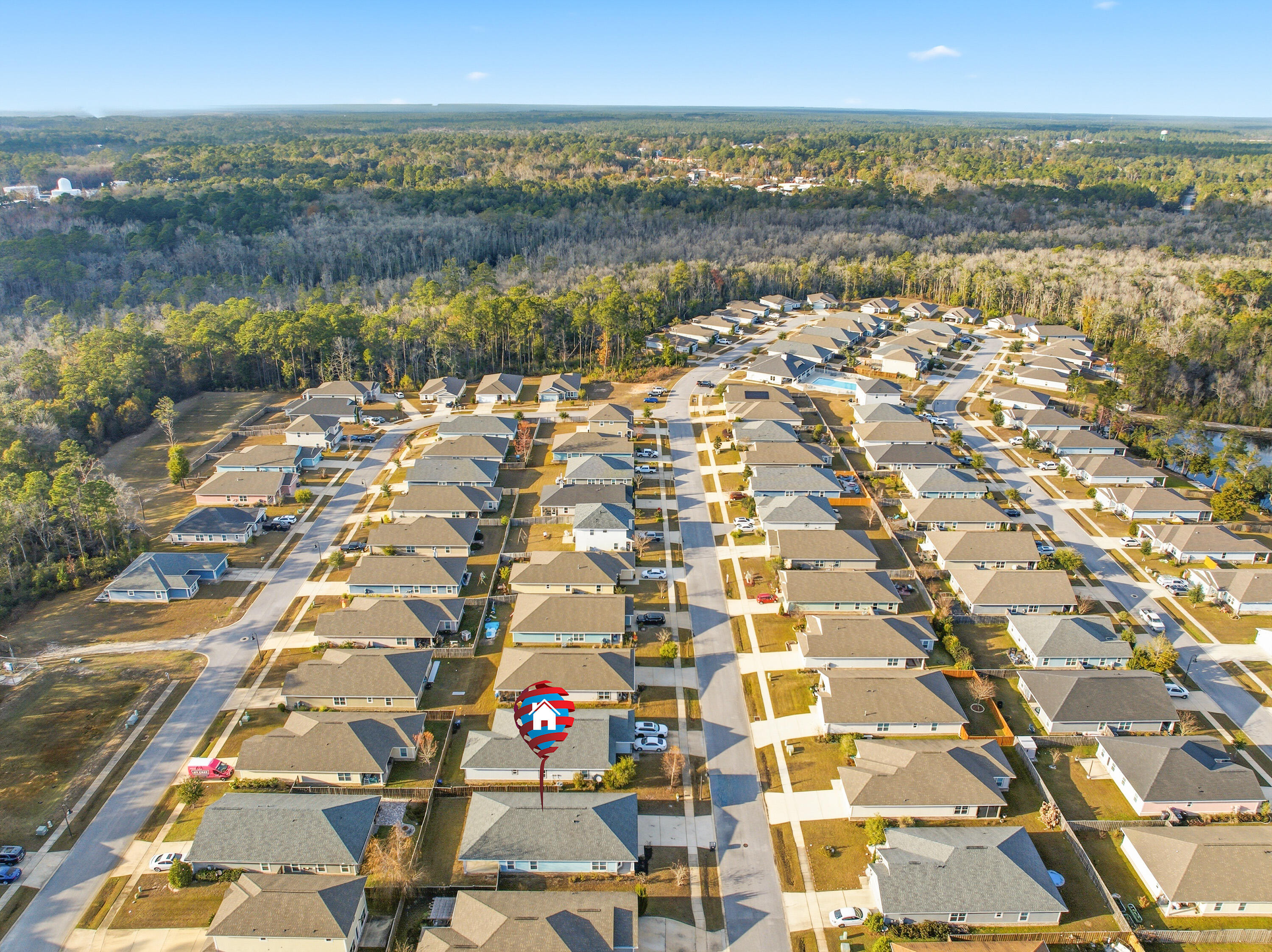 802 Marquis Way Freeport, FL 32439 - Photo 26 of 43 a view of a city with an ocean view