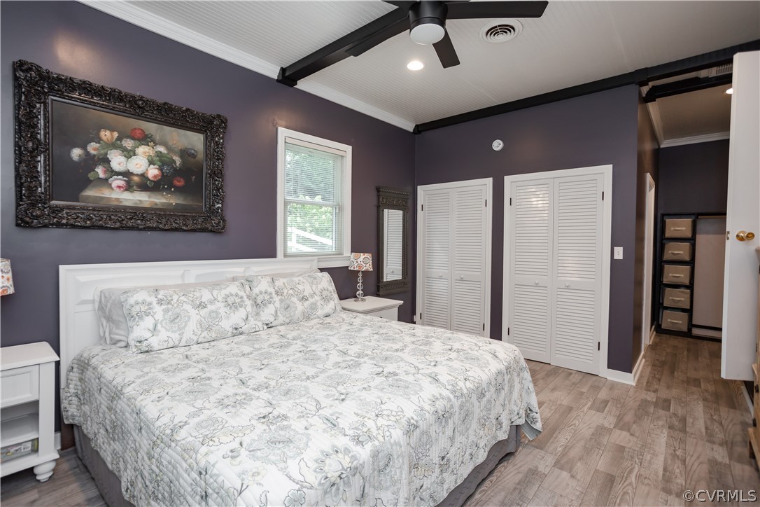 3160 Mountclair Road Chester, VA 23831 - Photo 13 of 50 a large bed sitting in a spacious bedroom next to a window