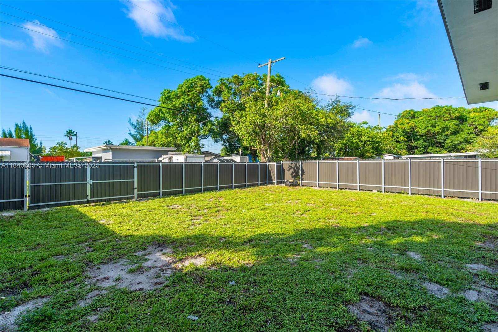 1050 Superior Street Opa-Locka, FL 33054 - Photo 4 of 20 a view of a backyard