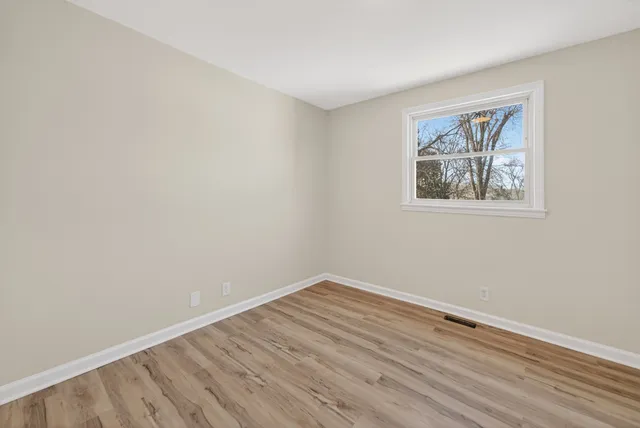 wooden floor in a empty room