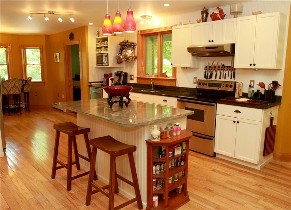306 Ridge Road Bowdoinham, ME 04008 - Photo 16 of 35 Kitchen with eating area