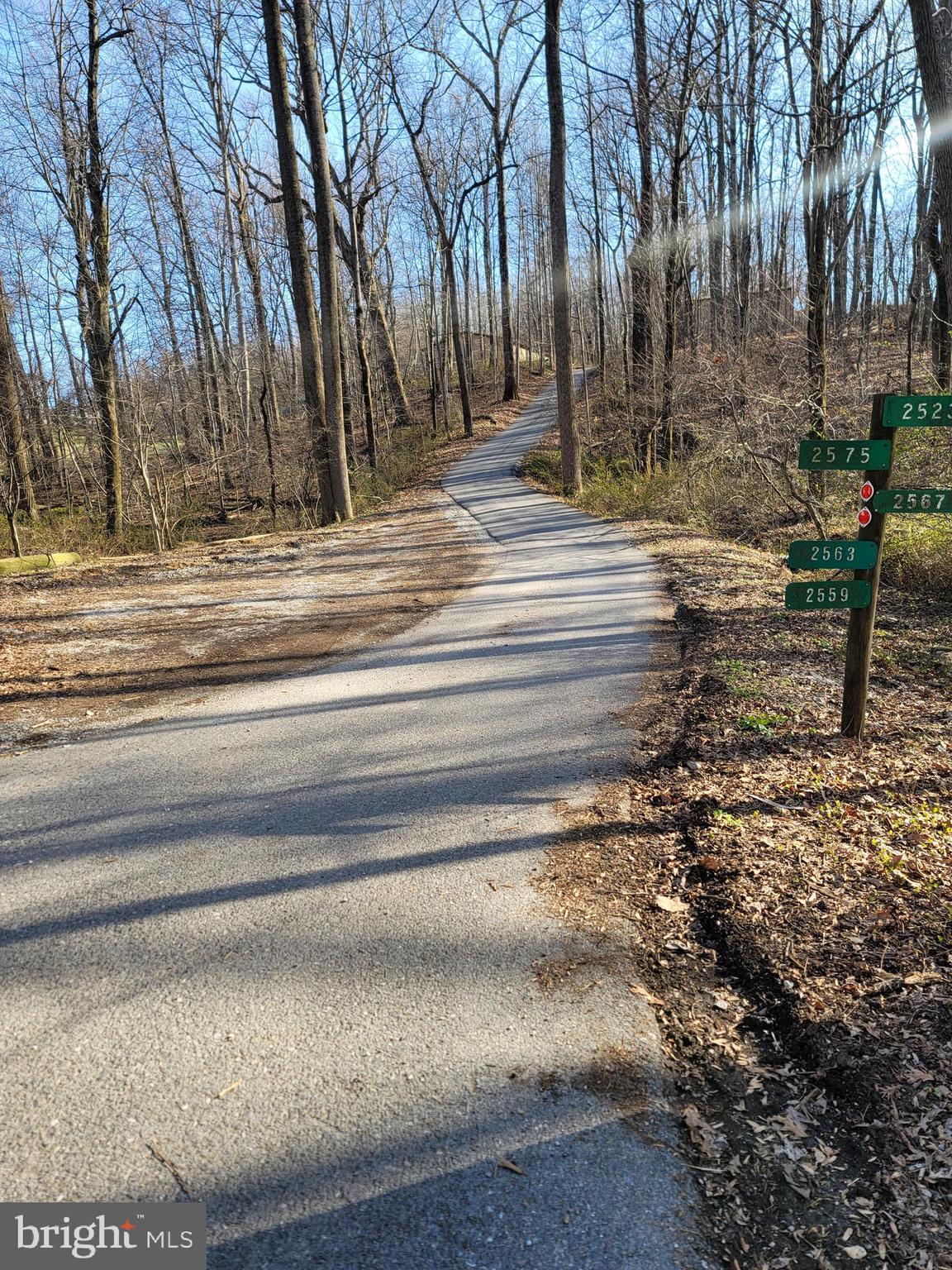 0 Lt - 15.088 Acs Of Ebbvale Road Manchester, MD 21102 - Photo 2 of 9 SHARED DRIVEWAY ENTRANCE