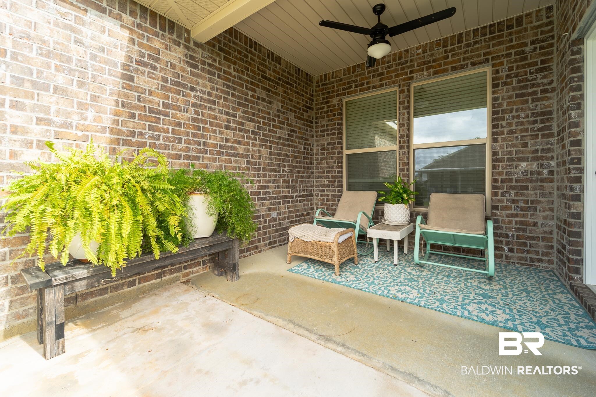 896 Sumter Loop Foley, AL 36535 - Photo 22 of 23 View of patio featuring ceiling fan