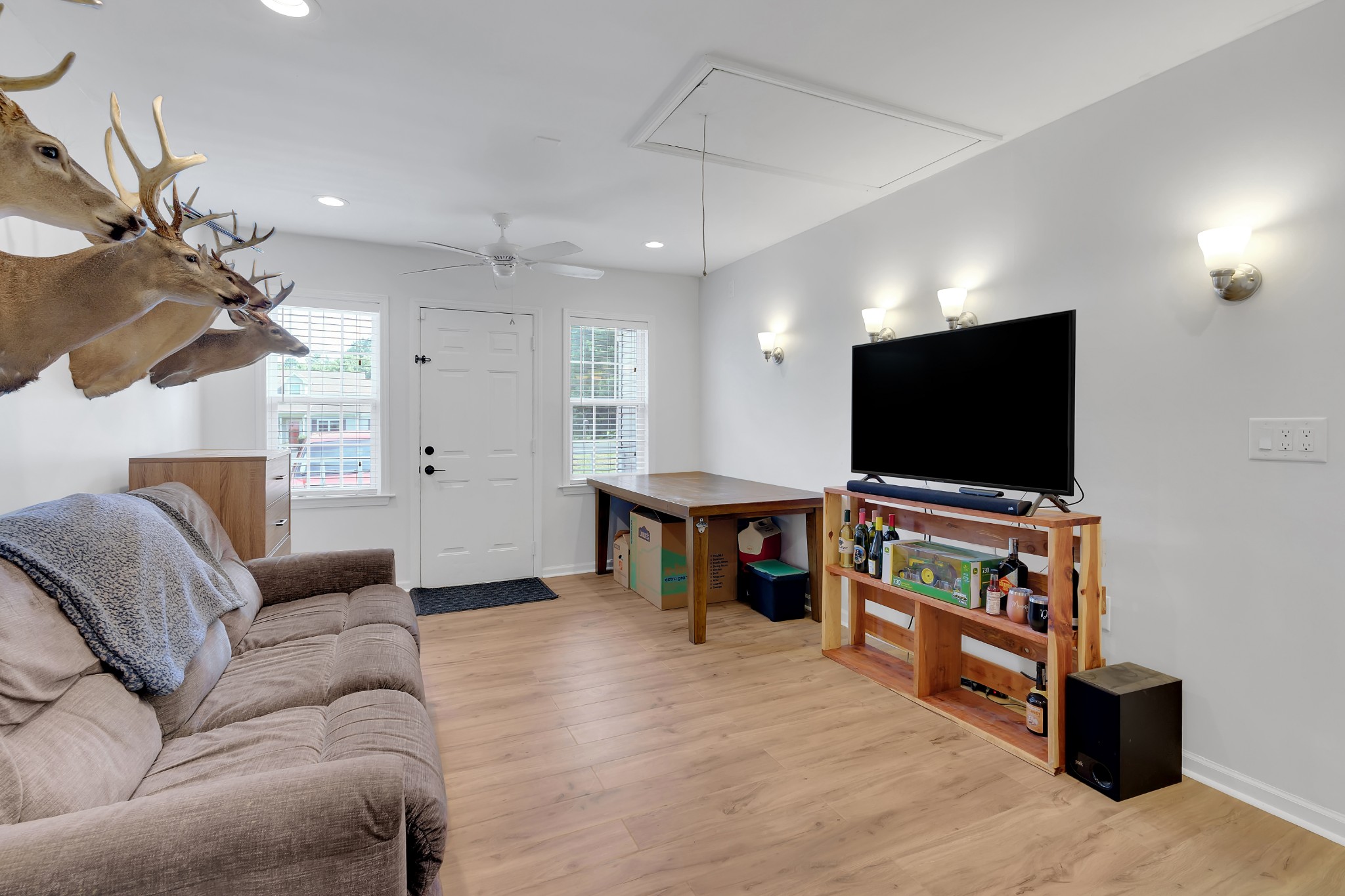 5363 Candy Cane Court Murfreesboro, TN 37129 - Photo 19 of 34 a living room with furniture and a flat screen tv