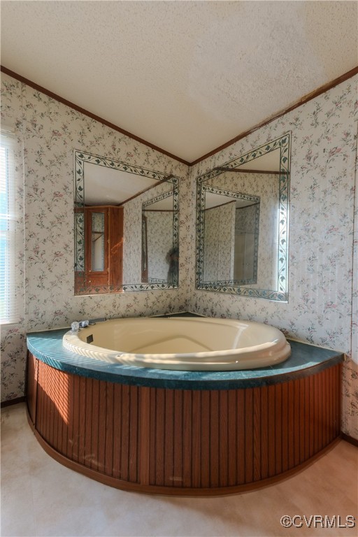 1455 Hendricks Road Pamplin, VA 23958 - Photo 35 of 37 Bathroom featuring a textured ceiling, ornamental