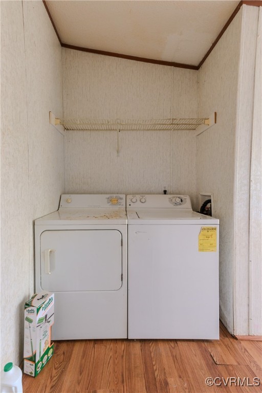 1455 Hendricks Road Pamplin, VA 23958 - Photo 37 of 37 Washroom with washing machine and dryer and light