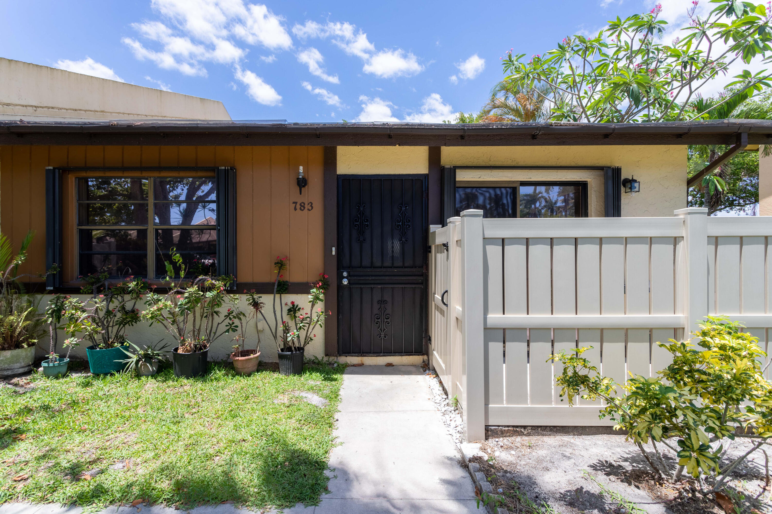 783 Banks Road Margate, FL 33063 - Photo 3 of 27 Front Gated Door