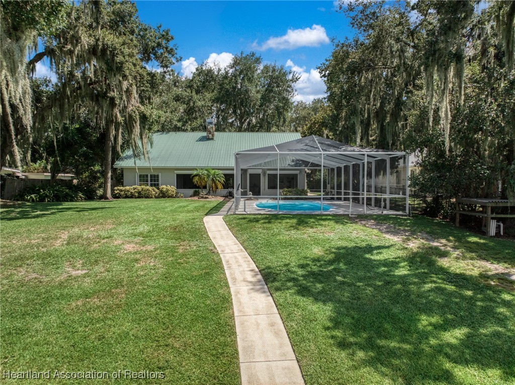 1630 Sentinel Road Sebring, FL 33875 - Photo 38 of 48 Large fenced yard