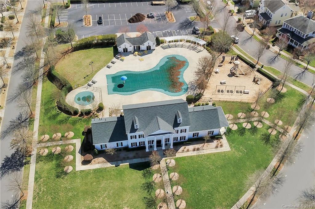3550 Richard's Crossing Fort Mill, SC 29708 - Photo 31 of 33 an aerial view of a house with a garden and trees